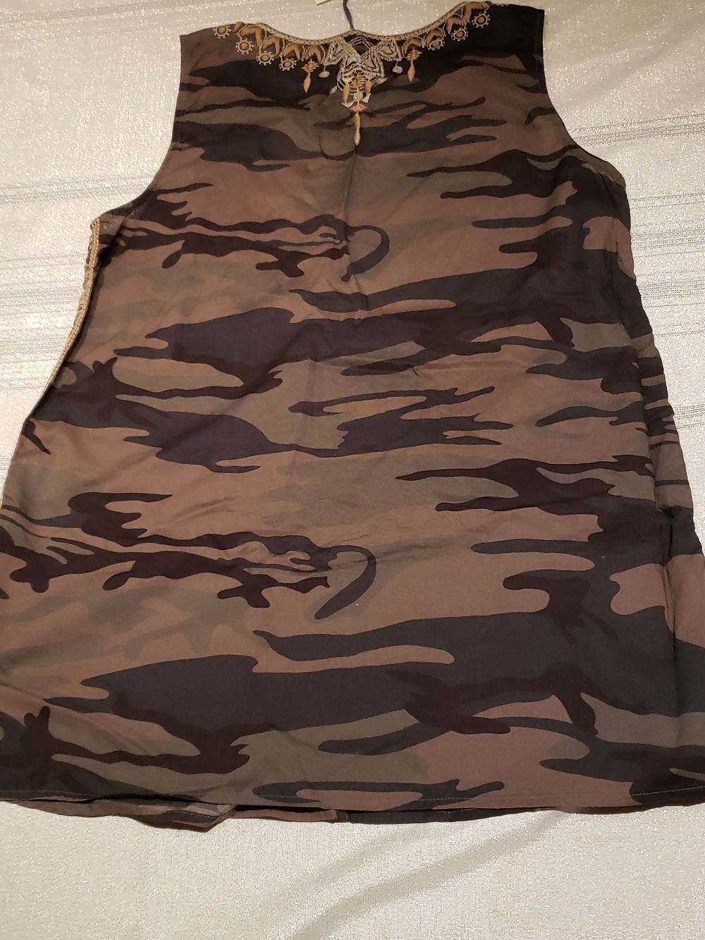 Johnny Was NEW Tank Top Tunic Women's XS≈S/M Embroidered Boho NWT - Picture 13 of 16